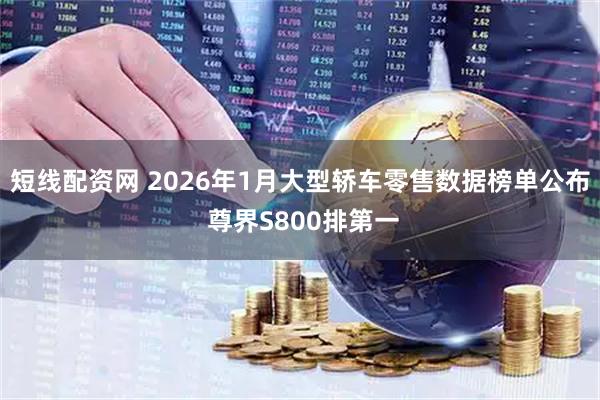 短线配资网 2026年1月大型轿车零售数据榜单公布 尊界S800排第一