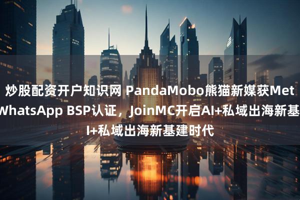 炒股配资开户知识网 PandaMobo熊猫新媒获Meta官方WhatsApp BSP认证,JoinMC开启AI+私域出海新基建时代